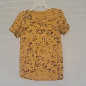 Disney Mustard Cartoon Print Tee